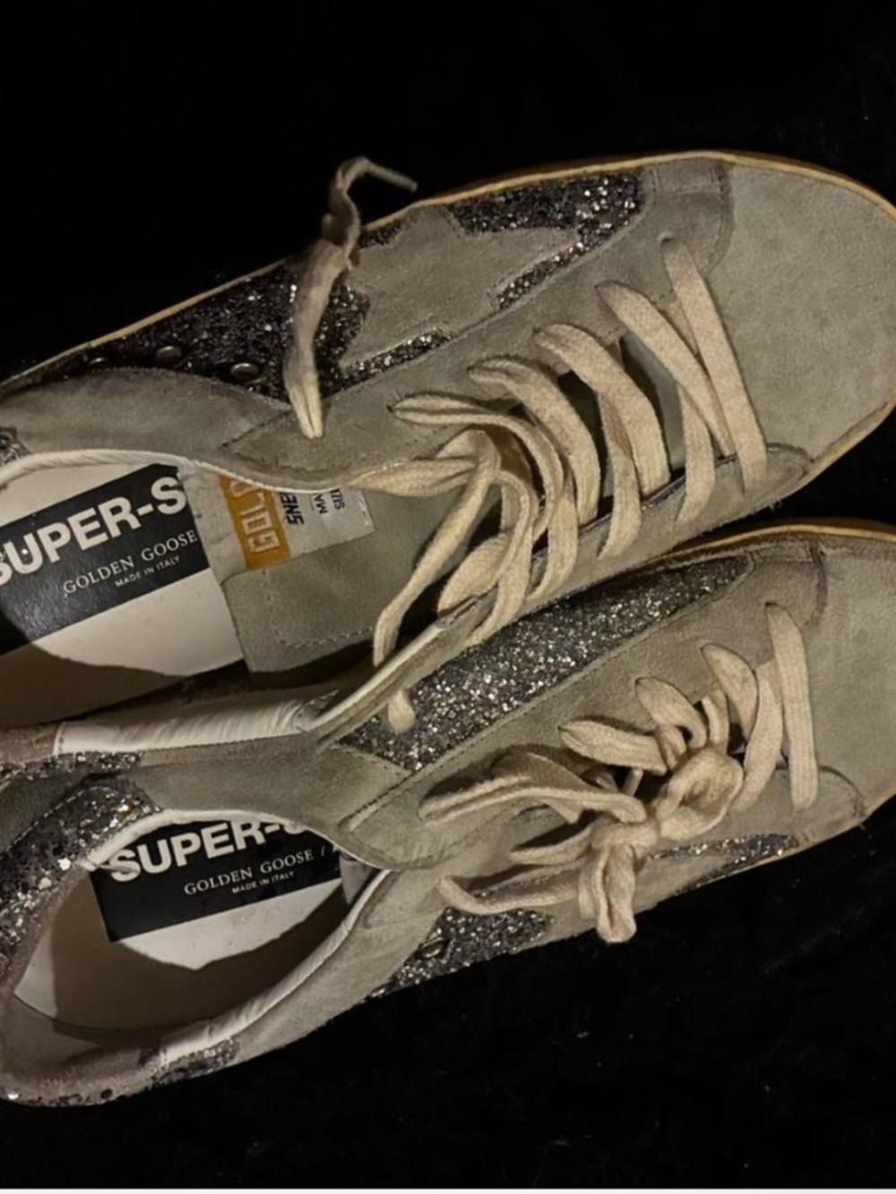 Authentic golden goose sneakers